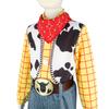Children's Cowboy Style Costume Set with Long Sleeve Shirt Vest and Pants for Party Dress Up Role Play and Performance Outfit