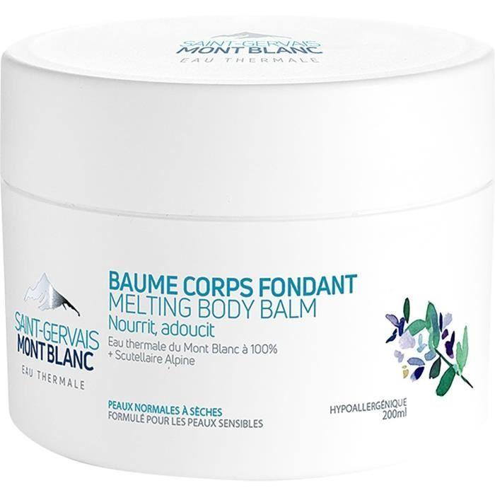 Baume Saint Gervais Mont Blanc Hydratation Corps Fondant 200 Ml