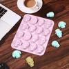 Skull Ice Cube Silicone Mold Halloween Creative Decoration Reusable DIY Candy Whiskey Chocolate Soap Kitchen Accessorie