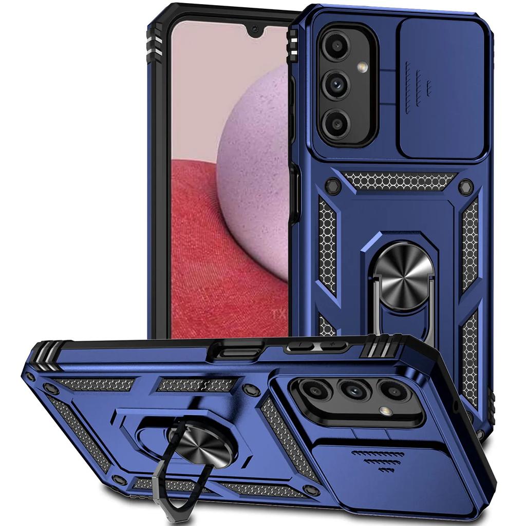 Ringhalter-Hülle für Samsung Galaxy A12 M13 A14 A21S A22 A23 A24 A32 A33 A52 A53 A54 A72 A73 A03 CORE Airbags Stoßfeste Schale Armor Cover