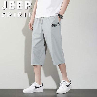 JEEP SPIRIT Herren Ice Silk Schnelltrocknende Sportshorts