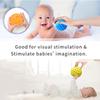 6PCS Textured Balls for Baby Sensory Play 6-12 Months, Activity Multi Soft Ball, Montessori Shower Toys for Toddlers 1-3 Years