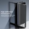 Detachable For Samsung Galaxy Z Fold 4 Case Glass Film Screen Protector Transparent Hinge Electroplate Hard Cover