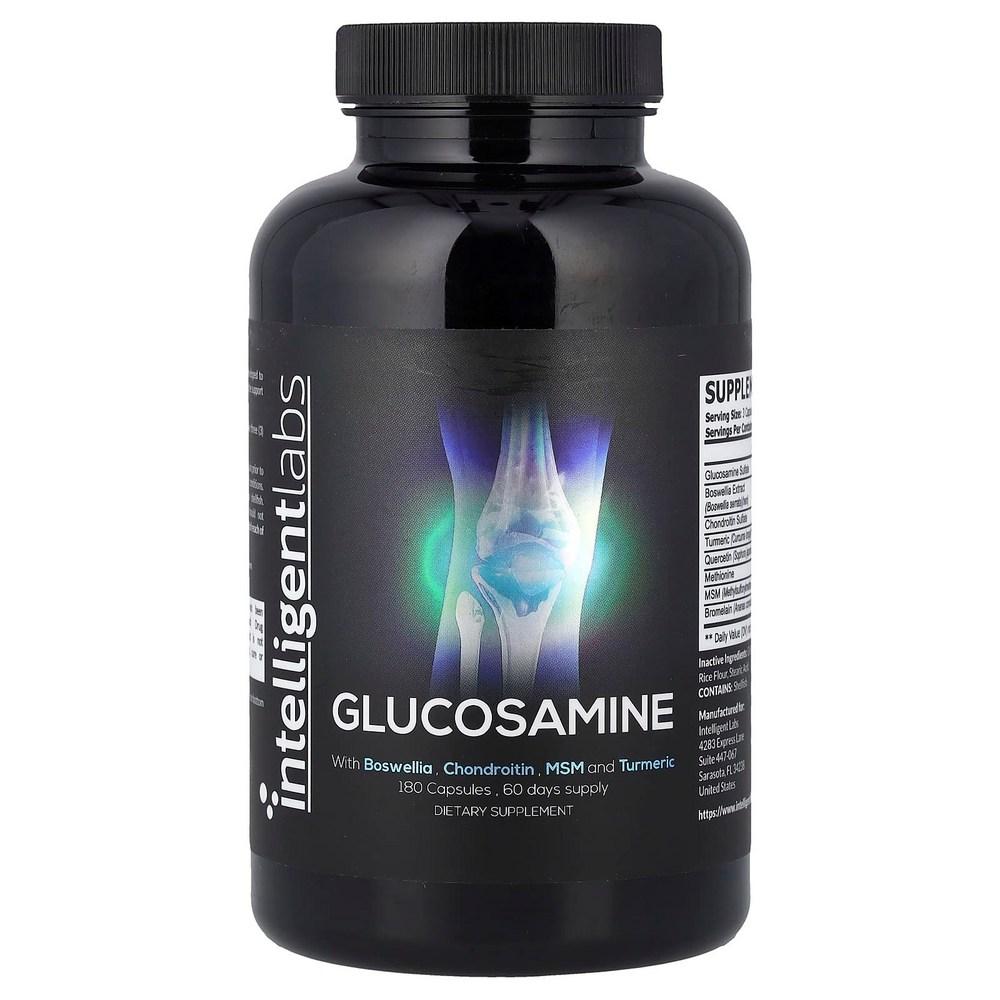 Intelligent Labs Glucosamine Capsules 180 Tablets RTD-43153 1 Pcs