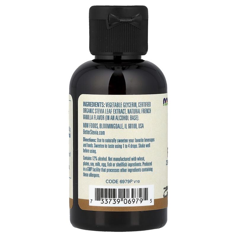 Better Stevia®, Zero-Calorie Liquid Sweetener, French Vanilla, 2 fl oz (59 ml)