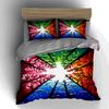 Vibrant Seasonal Trees. Bedding Duvet Cover Sets Duvet Covers Pillowcases Gifts (1 * Duvet Cover 2 * Pillowcases, Without Duvet Insert)