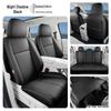 Compatible Leapmotor LAFA5 Seat Covers: Full Coverage Perforated Leather Cushions for All Seasons, Fits 26 Models