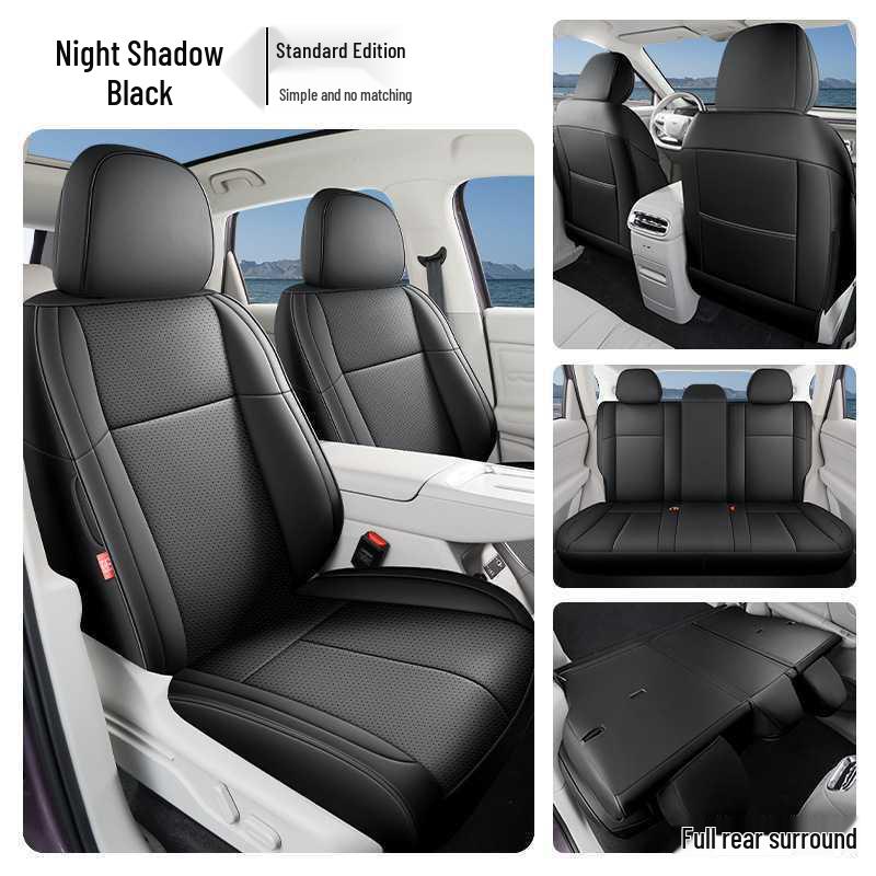 Compatible Leapmotor LAFA5 Seat Covers: Full Coverage Perforated Leather Cushions for All Seasons, Fits 26 Models