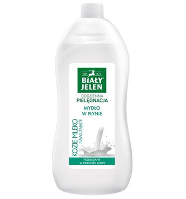 White Deer Hypoallergenic Liquid Soap Goat Milk - 1L Refill