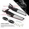 Motorcycle Rotating Rearview Mirrors With Turn Signal for Honda CBR1000RR Kawasaki Ninja 650 Yamaha R15 Suzuki GSXR1000 Modified