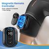 Electric Heated Vibration Shoulder Brace Wrap Shoulder Massage Support Belt Strap with 5 Levels Heating And Remote Controller
