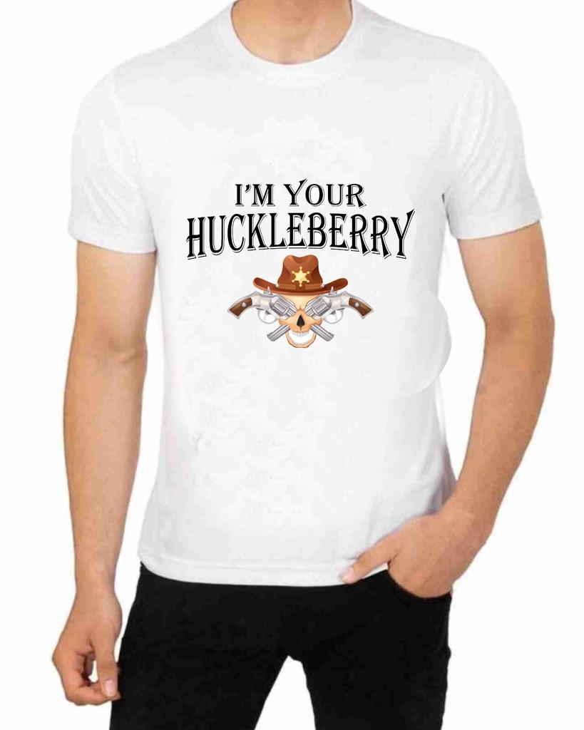 Tombstone I'm Your Huckleberry T shirt for Men Apparel Unisex T-Shirt