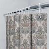 Vintage Floral Shower Curtain Botanical Pattern Bathroom Decor Farmhouse Rustic Washable Fabric Liner Backdrop