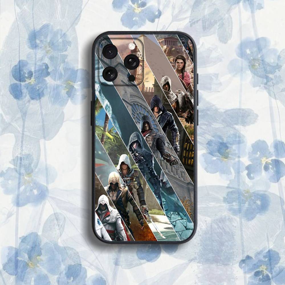 A-Assassins-s Game C-Creed Phone Case For iPhone 17,16,15,14,13,12,Pro,Max,Plus,E,SE4,Air,Mini Black Soft Box