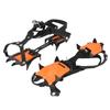 Portable Outdoor Sports 10 Toothed Snow Crampons Slip Resistant Ice Gripper