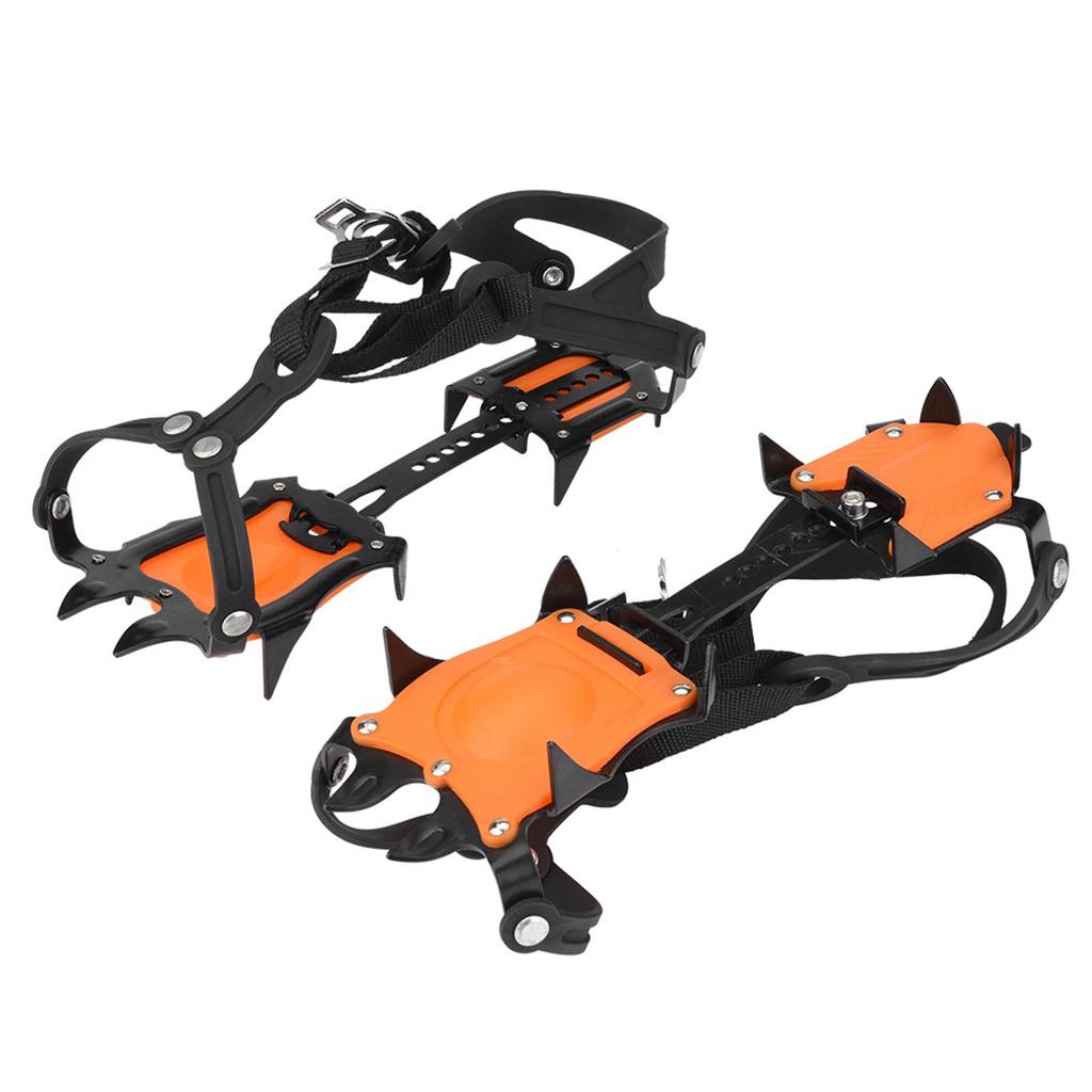 Portable Outdoor Sports 10 Toothed Snow Crampons Slip Resistant Ice Gripper
