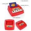 1 Set English Letter Card Learning Machine Kids Early Education Interactive Alphabet Matching Game ABC Words Spelling Learning Toy Toddlers Boys Girls