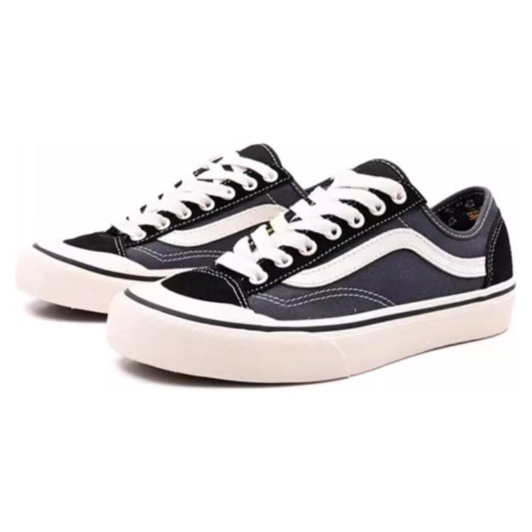 Vans Style 136 Decon VR3 SF Low-Top Skate Shoes Unisex sneaker Black White VN0A4BX9IZO