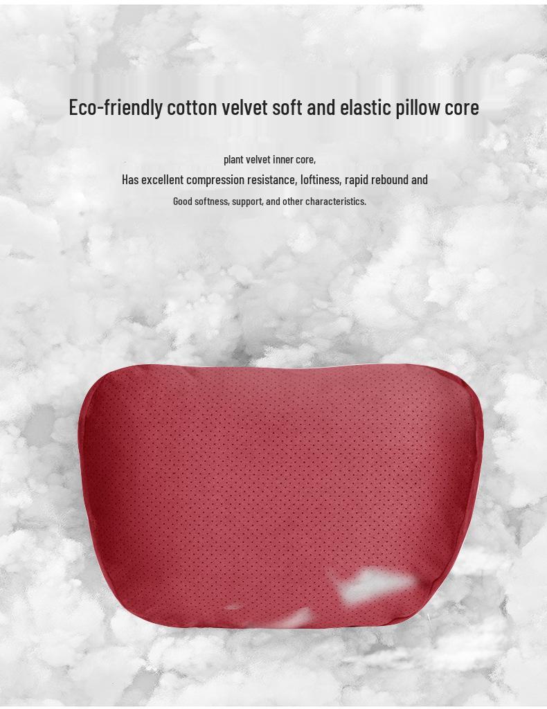 Mercedes-Benz Maybach S-Class Perforated Suede Neck Pillow and Waist Support Headrest