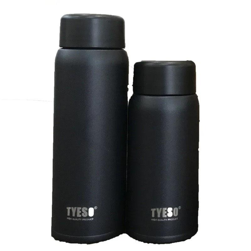 Tyeso Stainless Steel Pocket Insulated Water Bottle Cute Compact Straight Cup High-Quality Stylish Drinking Mug for Hydration