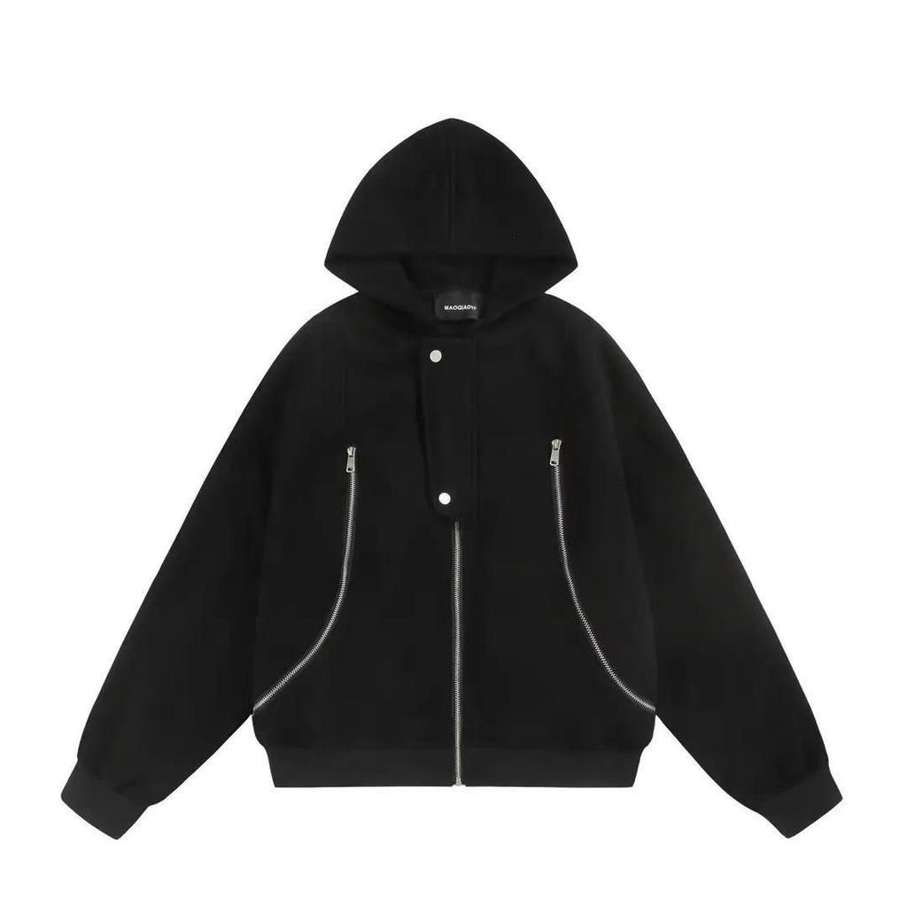 Herbst Trendiges Unisex Kapuzensweatshirt - Streetwear Cooler Fauler Stil