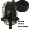 3,5M Tauch-Backplate Gurtband Ersatz Tauch-Tauchgurt Geschirre Ösen Backmount Zubehör Langlebig
