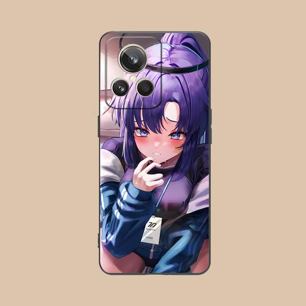 Blue Archive Yuuka Matte TPU Mobile Phone Case for Realme 15 14 13 12 11 10 9 Pro Plus T i Lite 5G Colorful Printing Cover