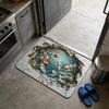 3D Optische Täuschung Fußmatte Rutschfest Schlafzimmer Türteppich Kreativität Badezimmer Teppich Heimdekoration
