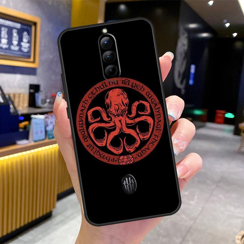 

Ктулху Фхтагн Готичний Чохол для Nubia Red Magic 6S 7S Pro 6 7 8 9 10 Pro 5G 6R RedMagic 8S 9S 8 9 10 Pro Plus Чохол Red Magic 9 Pro Plus