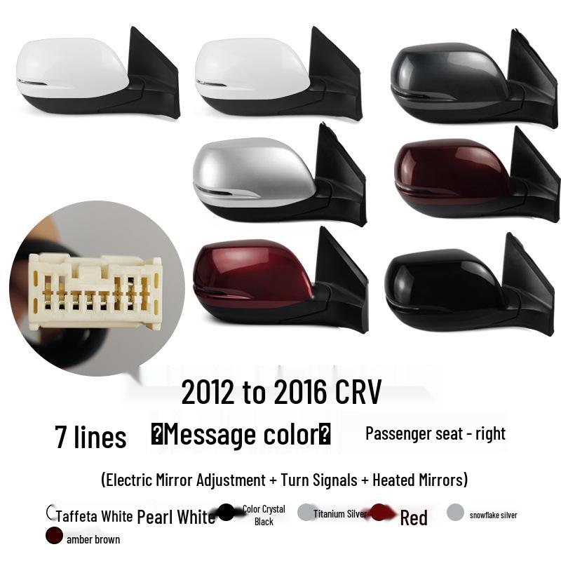 Honda CR-V Rückspiegelbaugruppe 2012-2016: Klappbare Rückspiegelabdeckung links und rechts