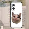Beluga Cat Meme Face Smiling Cover For OPPO Reno 7 8 Lite 11F 12F 13F 14F 10 11 12 13 14 Pro OPPO Find X6 X8 X9 Pro Case
