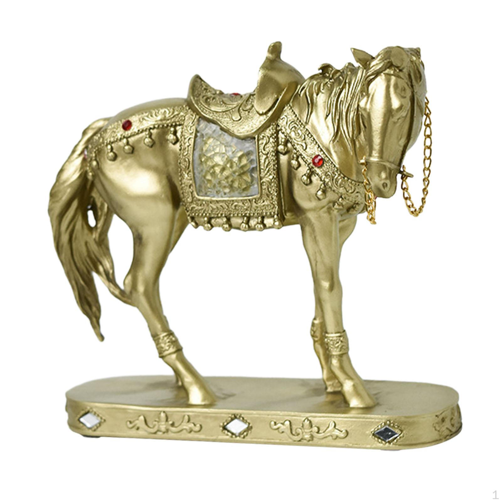 

Элегантная фигурка лошади для домашнего декора коричневый