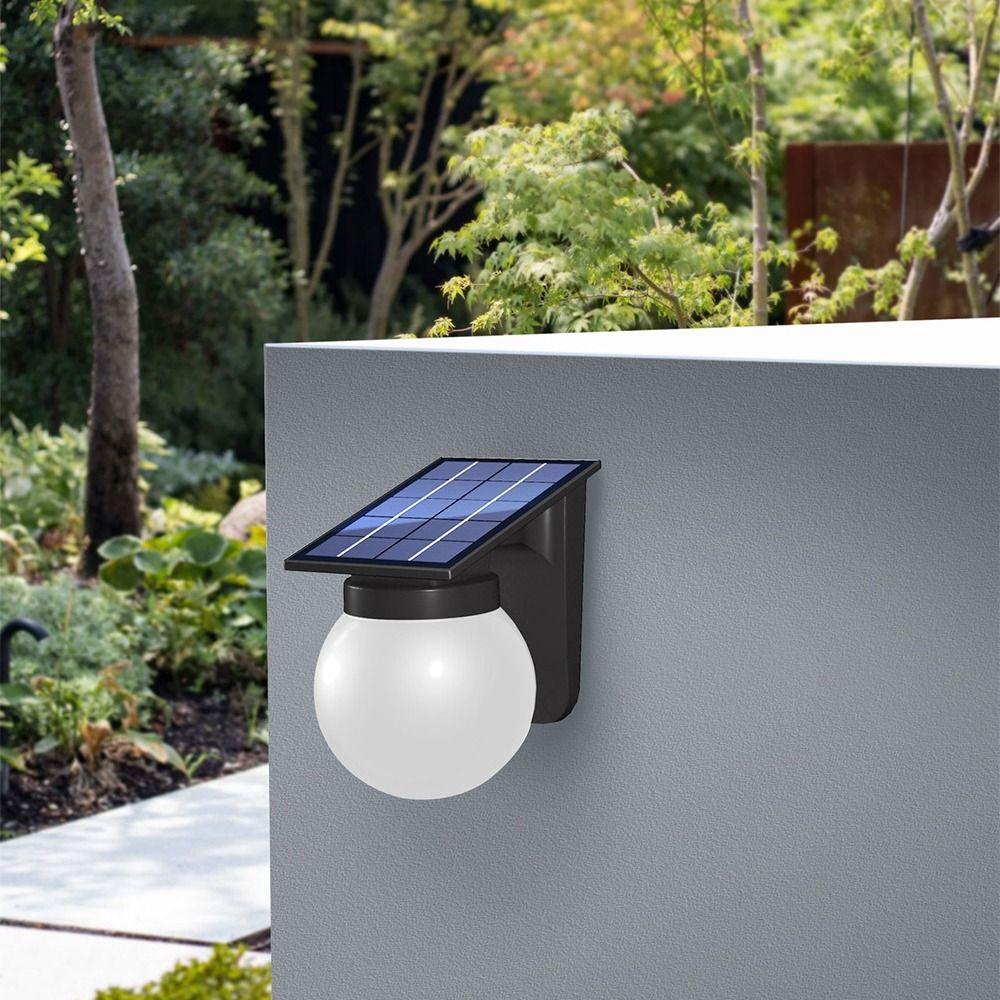 IP65 Waterproof Solar Wall Light Wall Mounted Solar Induction Lamp Solar Fence Lights  Wall Decor