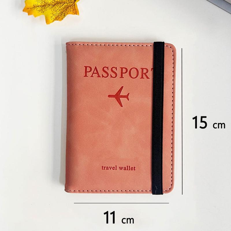 RFID ANTI Blocking Cienkie Etui na Paszport Portfel Podróżny dla Mężczyzn Kobiet Wielofunkcyjny Uchwyt na Dowód Osobisty Kartę Bankową Akcesoria