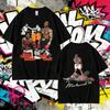 2025 Summer Mike Tyson Double Sided Tshirts Men Women Cotton Casual Oversized Mens Fashion Vintage Boxing T Shirt Streetwear