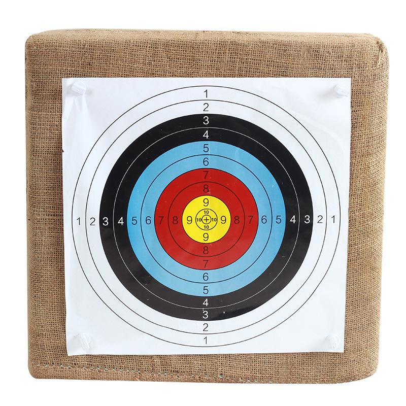 Square Straw Archery Target for Compound & Recurve Bows - Outdoor Competition Multi-spec Targets