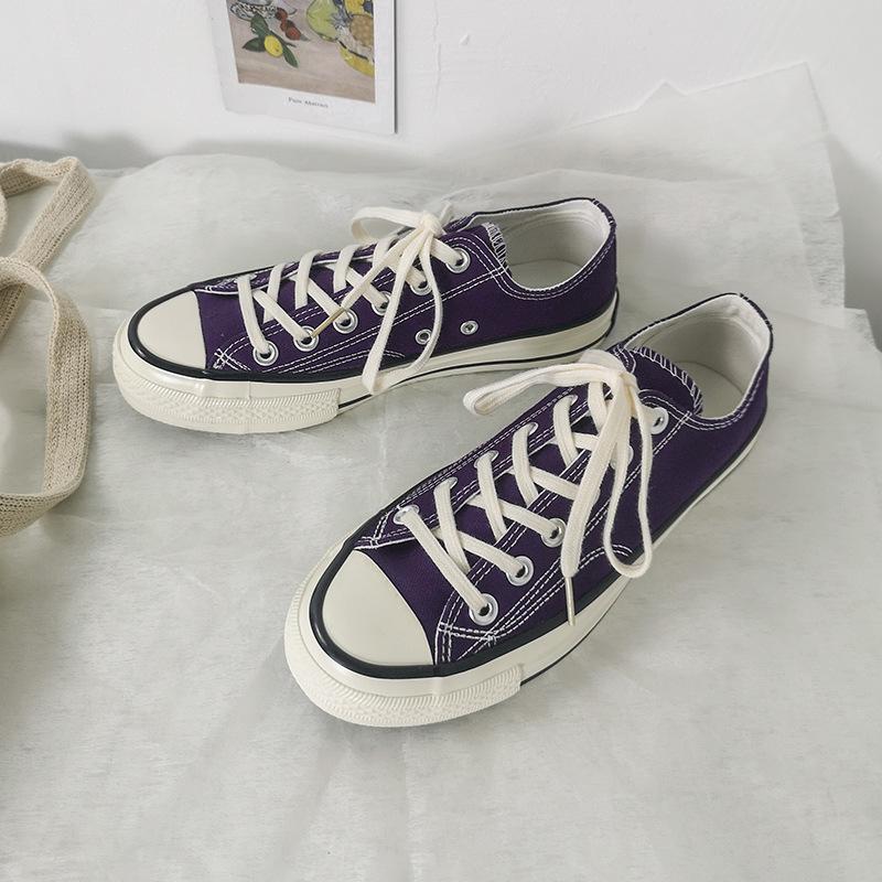 Canvas Shoes Female Low-top Student Couple Shoes Casual Shoes 18