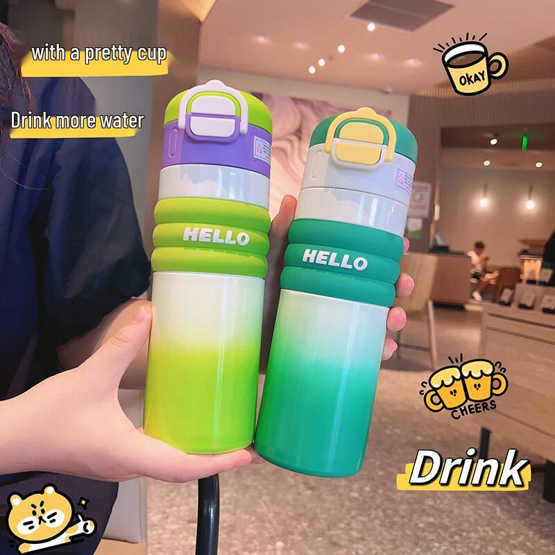 Xi He Dwufunkcyjna Butelka Termiczna ze Stali Nierdzewnej 316 z Gradientem