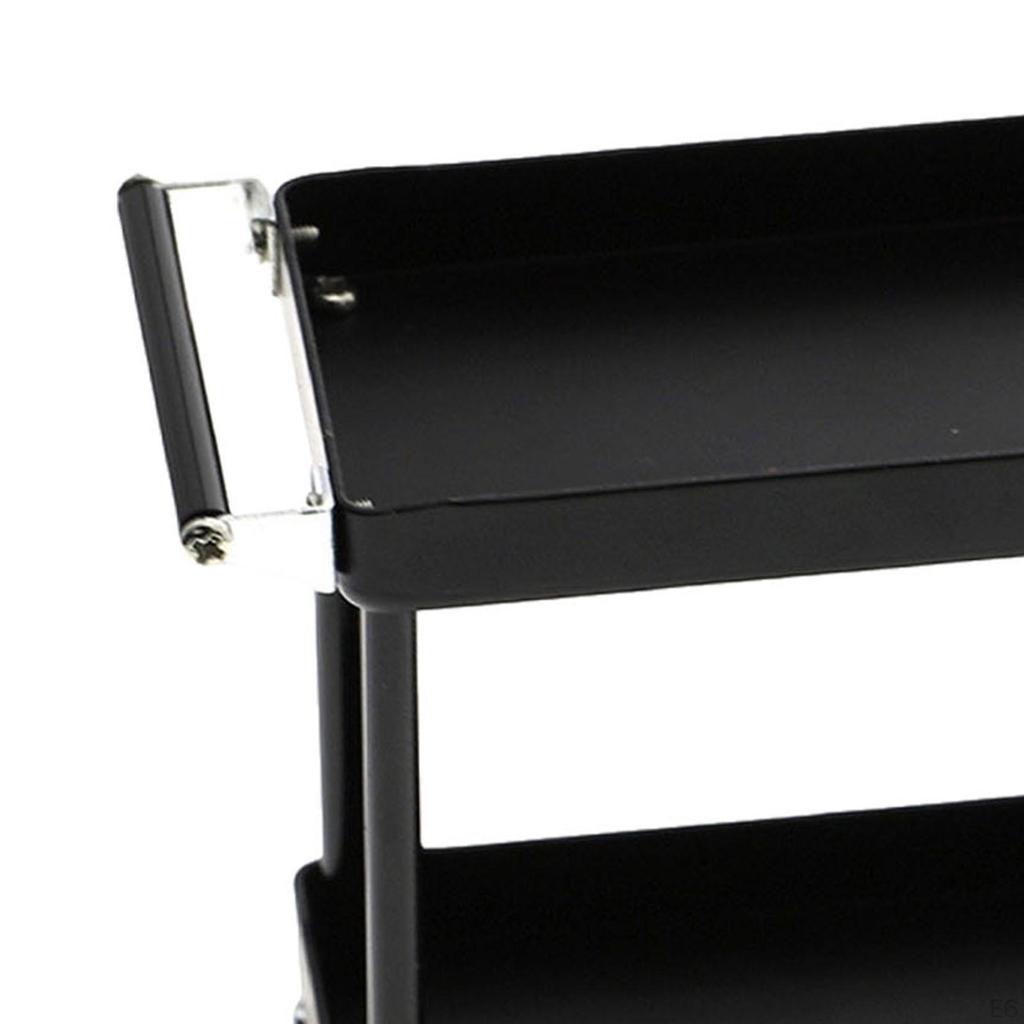 RC Tools Trolley Cars Accessory Toys Tool Rack Cart Double Layer for Vehicle Maintenance Scene Car