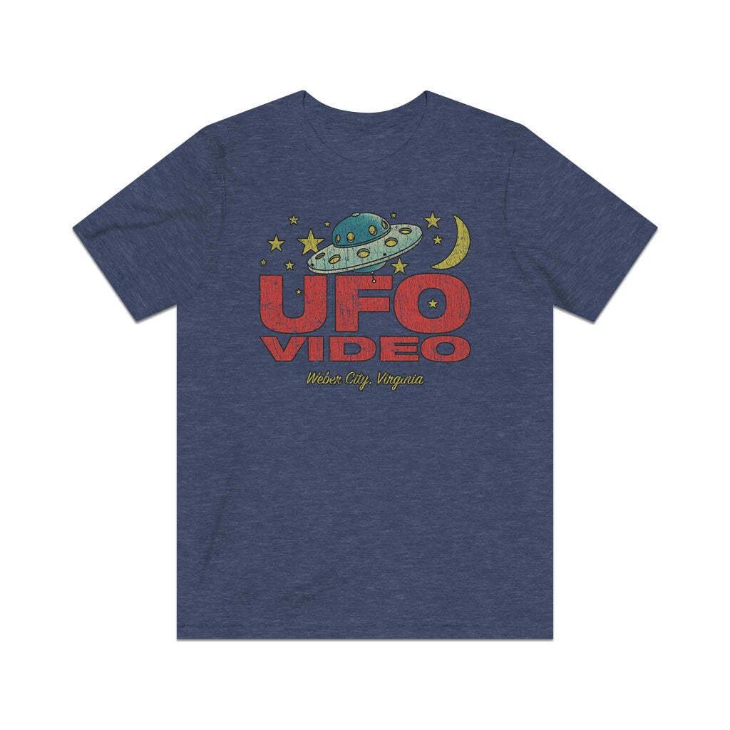 UFO Video 1982 Vintage Men s T shirt 2XL