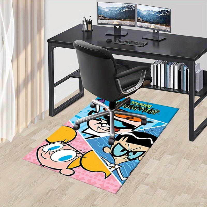Dexter, Deedee, Mandark Office Carpet Soft Polyester Entrance Carpet Washable Non slip Machine Washa