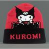 Hllokitty knitted hat cartoon cute kt cat cold hat girls autumn and winter warm cover wool hat
