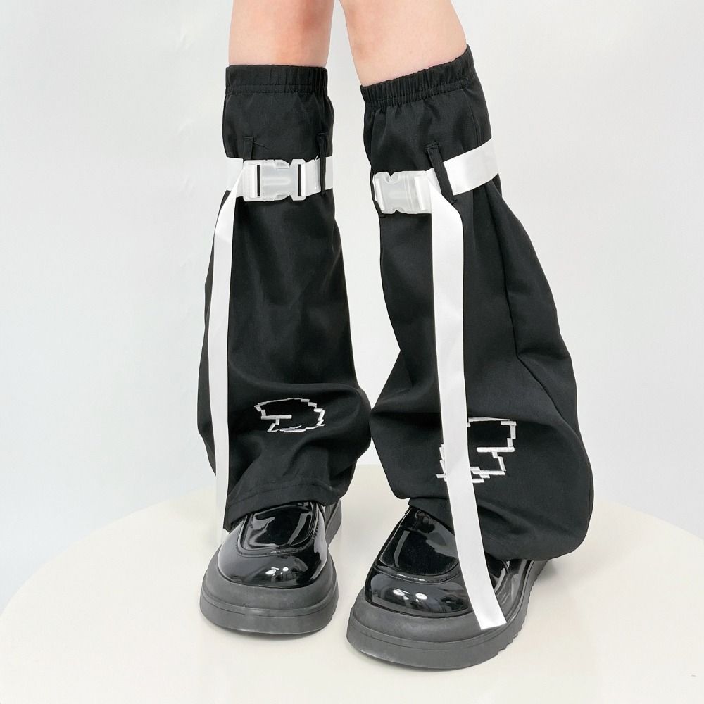 Y2K Návleky na nohy Vyšívané Dlouhé podkolenky Vintage Zimní Návleky na nohy Pikantní Dívky