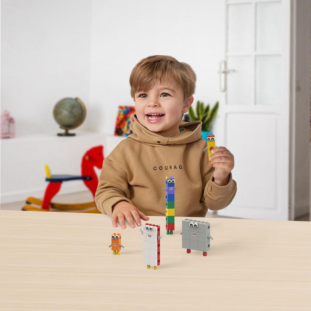 1-20 Digital Building Small Educational Can Be Transformed Into Cute Children's Gift Set