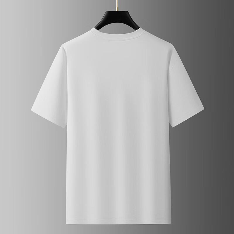 Dibinze Plus Size Cotton Short Sleeve T-Shirt