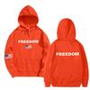 Women's And Men's  Fashionable Hooded Long Sleeved Printed Casual Pullover Unisex Sweatshirt Top