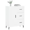 VidaXL Buffet White 69.5x34x90 Cm Engineered Wood 827932