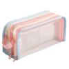 Transparent Display Korean PVC Stationery Bag Multilayer Ins Pencil Pouch  Office