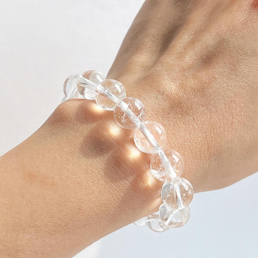10Mm Natural White Crystal Bracelet Bracelet