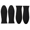 Heat Resistant Silicone Pot Handle Covers 4 Pieces for Frying Pans Skillets Provides Comfortable Grip and Safety